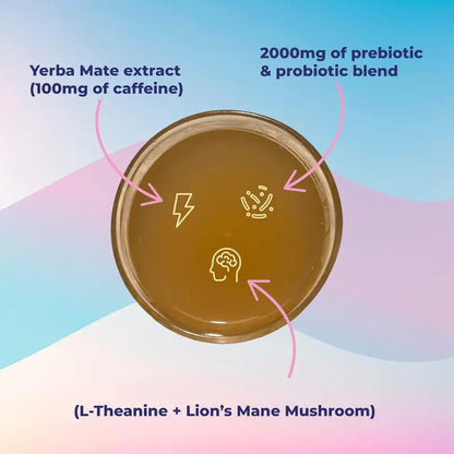 Yerba Flow | Yerba Mate Instant Tea Powder | 30 Servings | Multiple Flavors Available