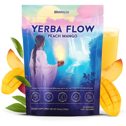 Yerba Flow | Yerba Mate Instant Tea Powder | 30 Servings | Multiple Flavors Available