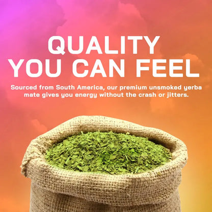 Yerba Flow's Capsules – Pure Yerba Mate & 5-in-1 Superblend | Clean Natural Energy | Dietary Supplement | 60 Capsules Fitness Edible